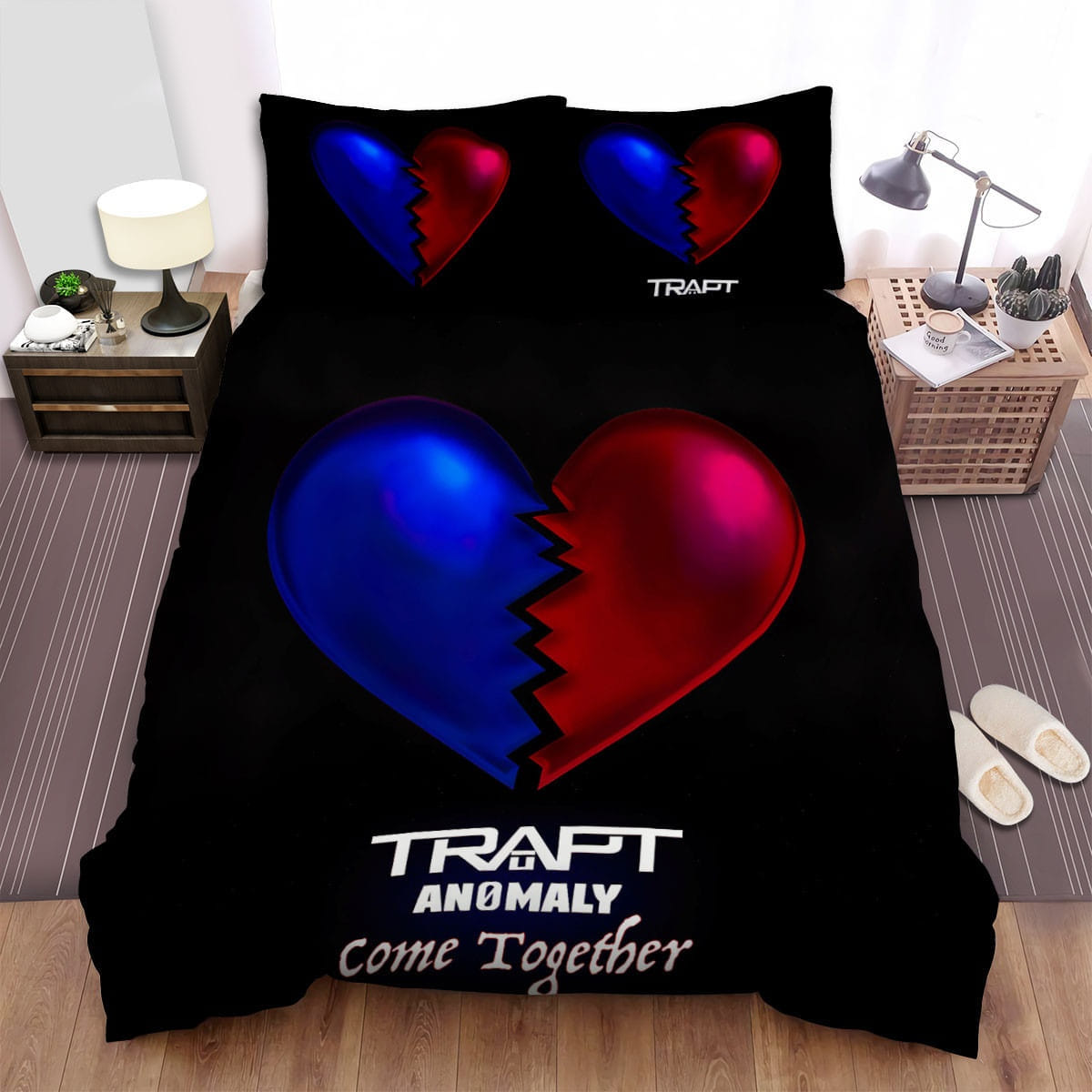 Trapt Heart Bedding Sets Duvet Cover Flatsheet Pillowcase