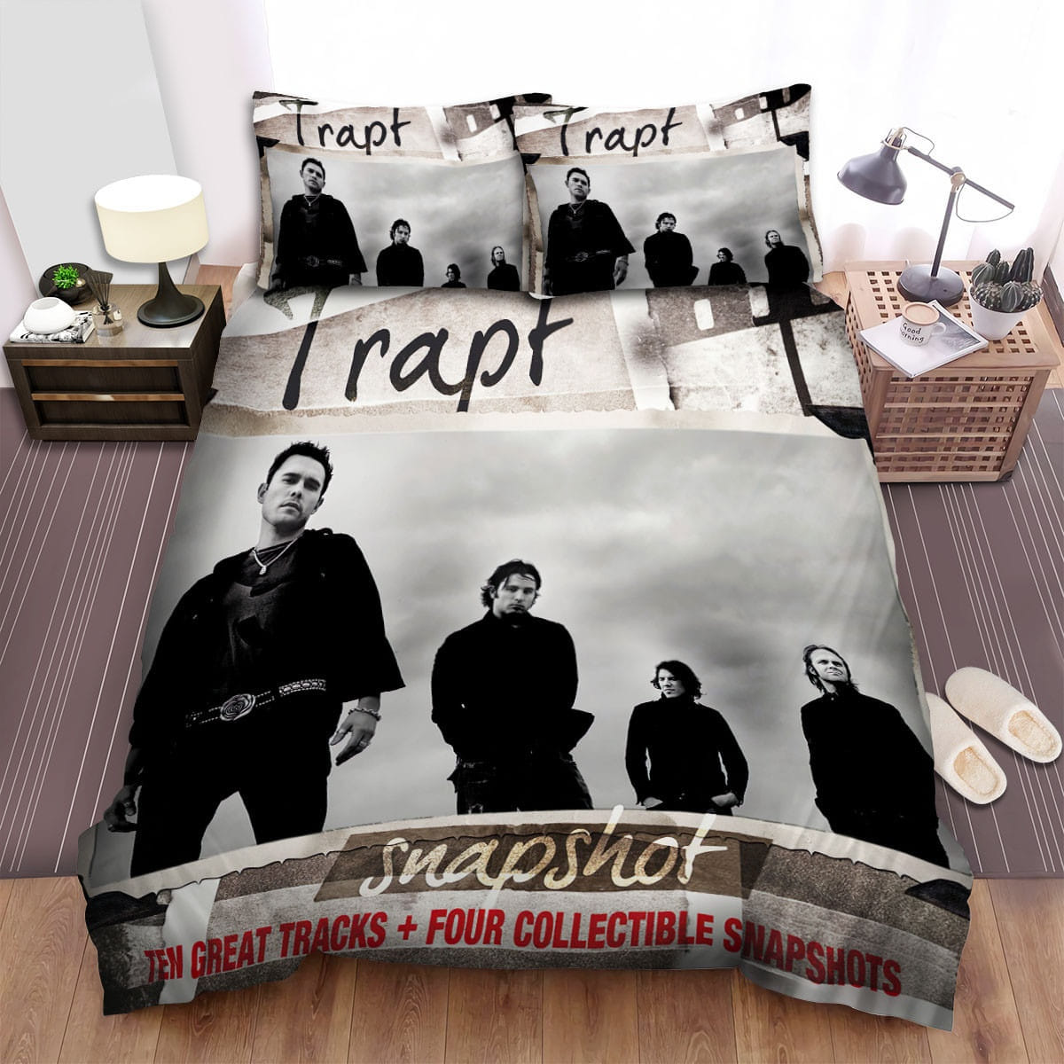 Trapt Cool Cover Decorative Bedding Sets with Duvet Cover Flatsheet Pillowcases