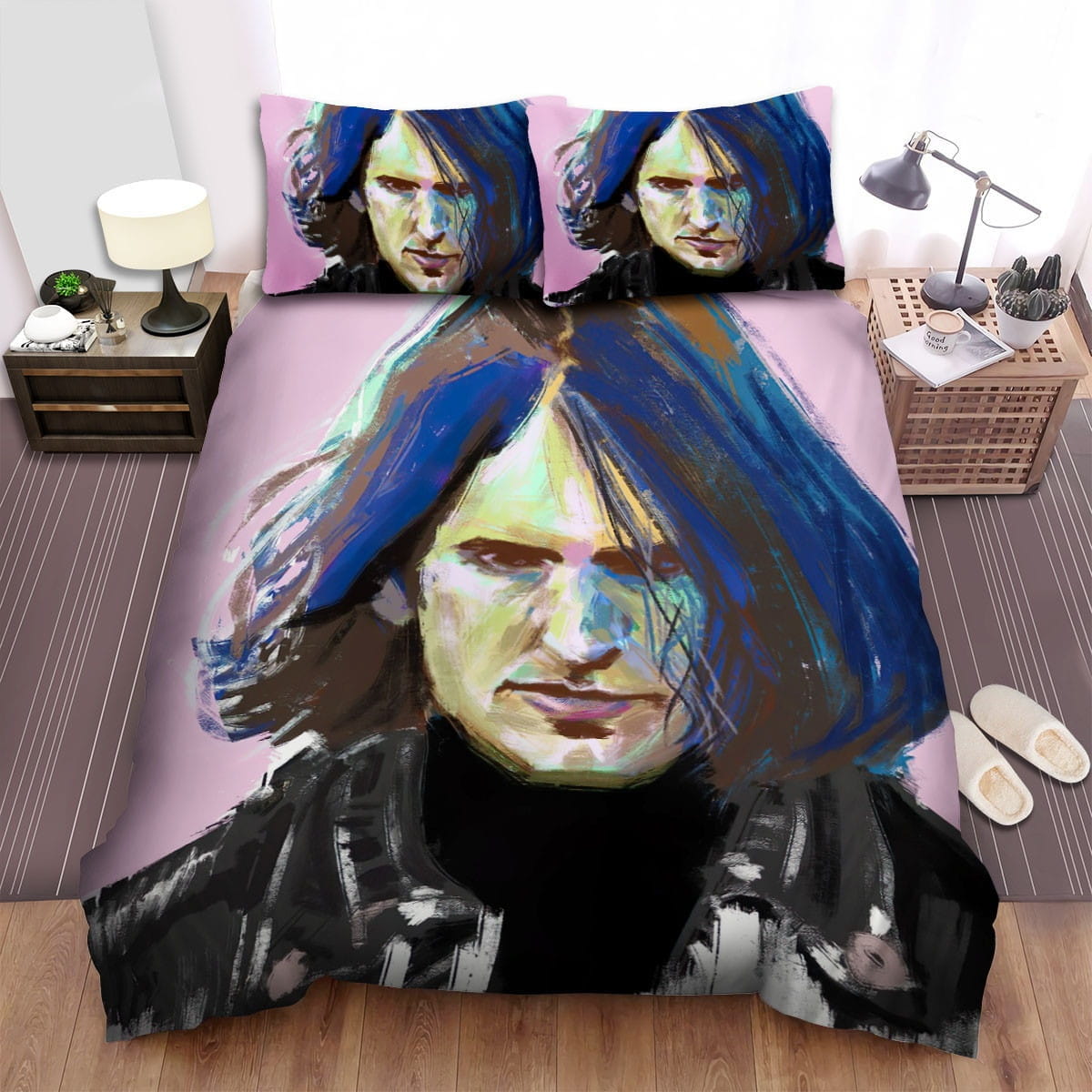 Trent Reznor Decorative Bedding Sets with Duvet Cover Flatsheet Pillowcases
