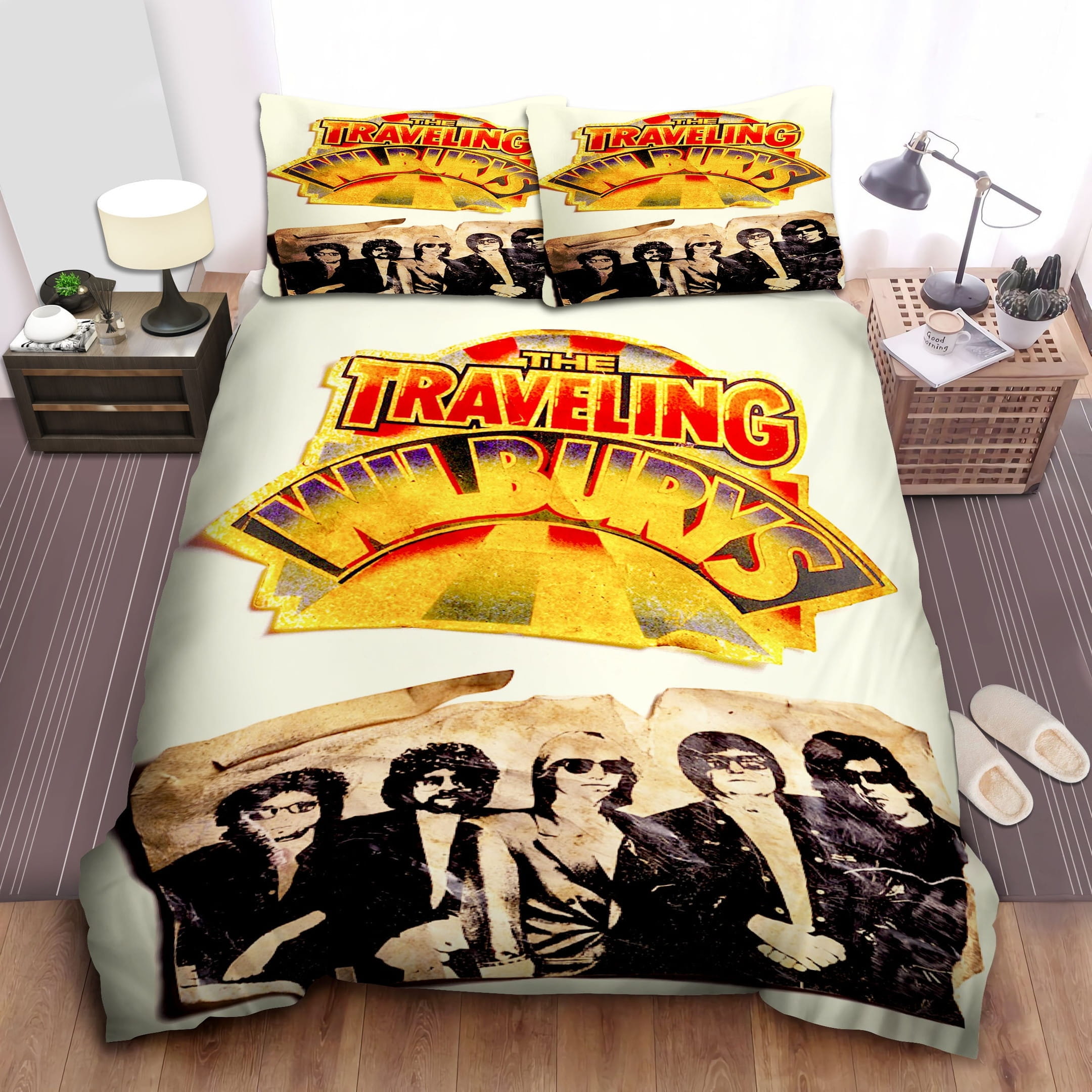 Travelling Wilburies Decorative Bedding Sets with Duvet Cover Flatsheet Pillowcases