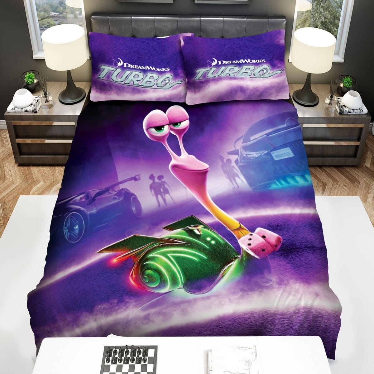 Turbo Character Smoove Move Bedding Sets Duvet Cover Flatsheet Pillowcases For Every Bedroom