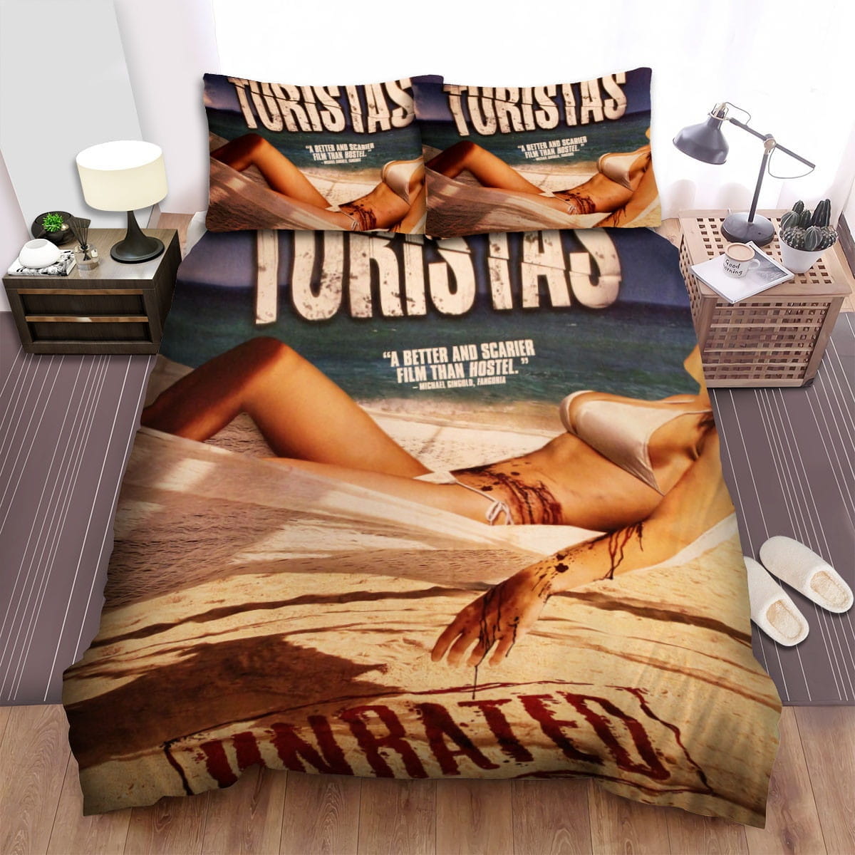 Turistas Movie Poster Bedding Sets Duvet Cover Flatsheet Pillowcases For Every Bedroom