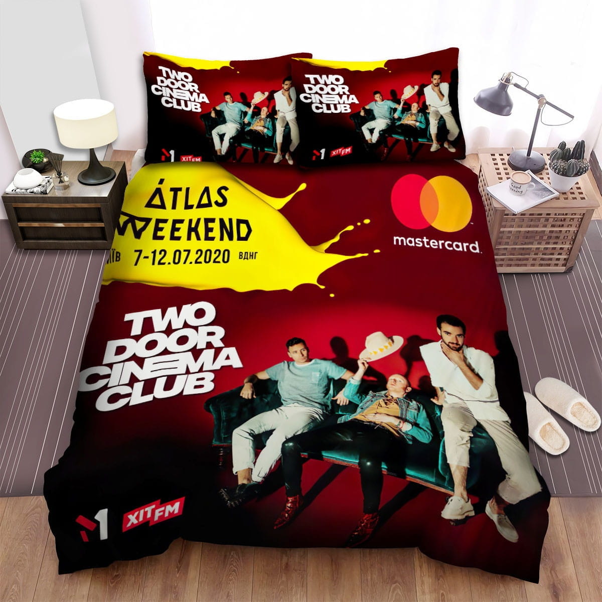 Two Door Cinema Club Music Bedding Sets Duvet Cover Flatsheet Pillowcase