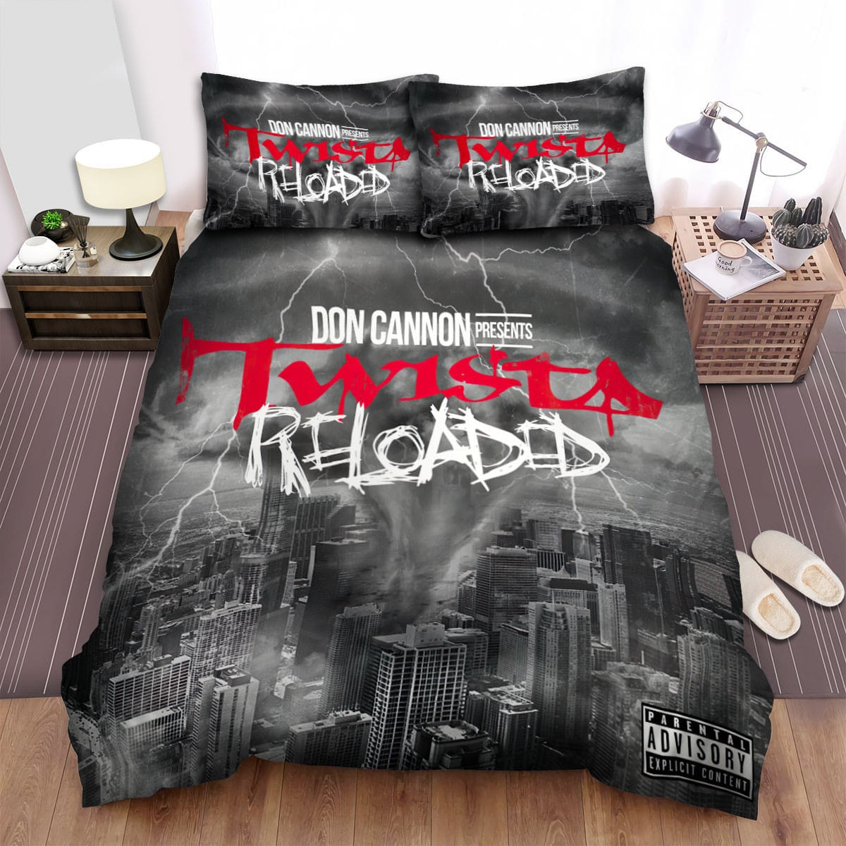 Twista Reloaded Album Cover Bedding Sets Duvet Cover Flatsheet Gift For Christmas Thanksgiving Halloween