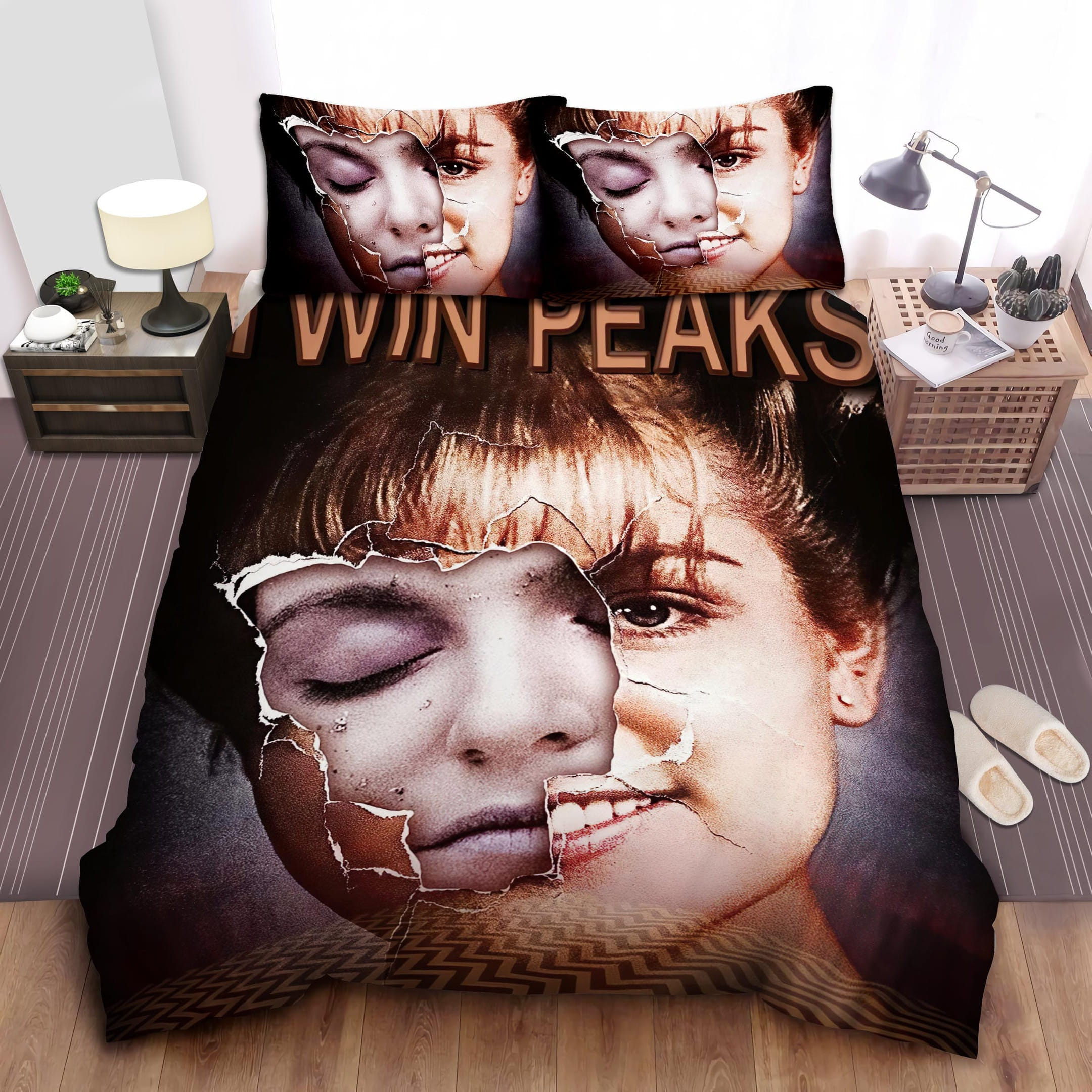 Twin Peaks Show Poster Bedding Sets Duvet Cover Flatsheet Pillowcases For Every Bedroom