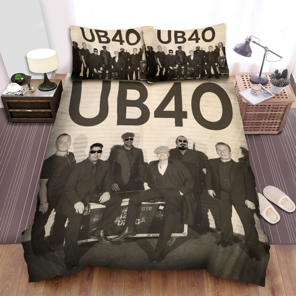 Ub40 Together Bedding Sets Duvet Cover Flatsheet Gift For Christmas Thanksgiving Halloween