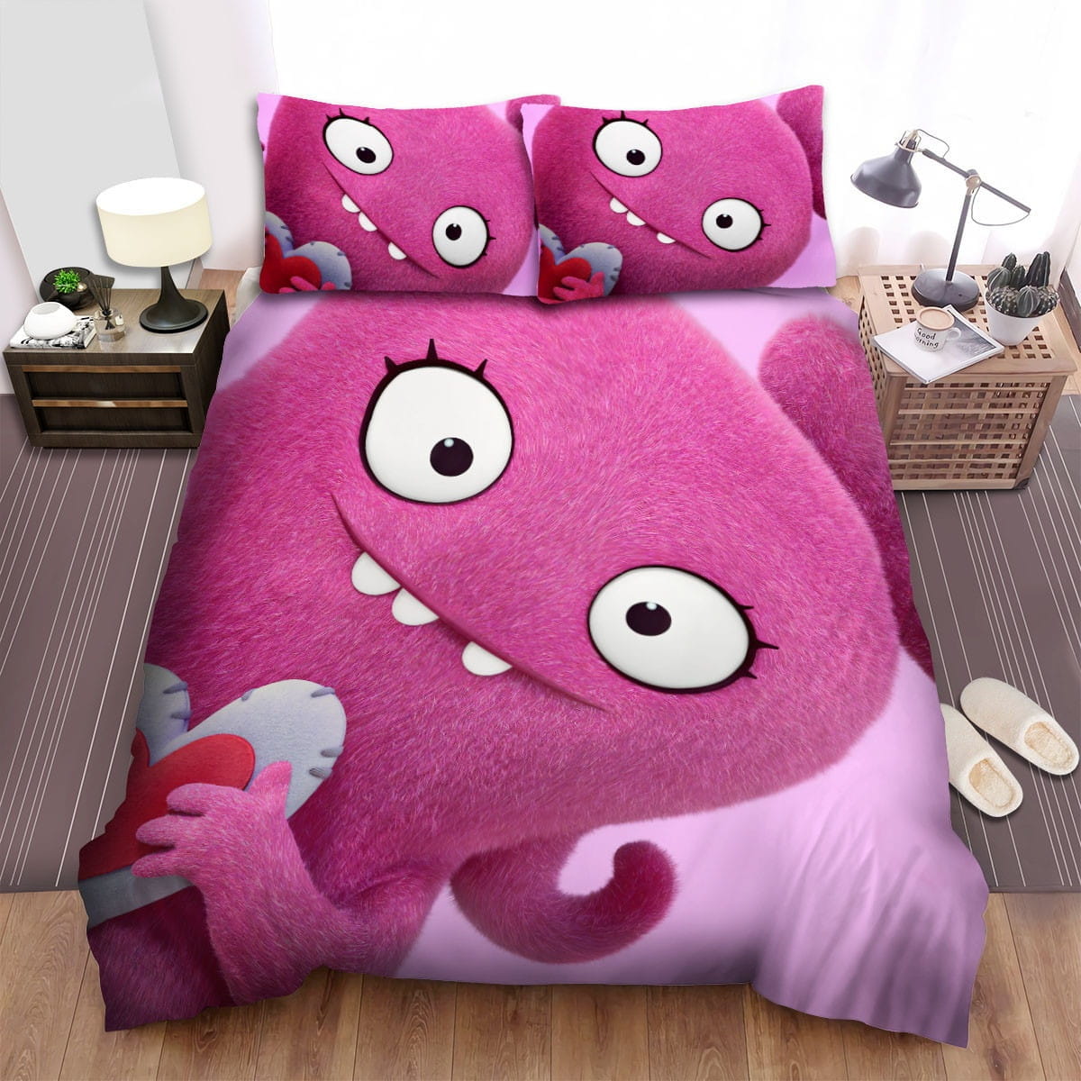 Ugly Dolls Moxy Solo Poster Bedding Sets Duvet Cover Flatsheet Pillowcases Perfect Gift For Fans
