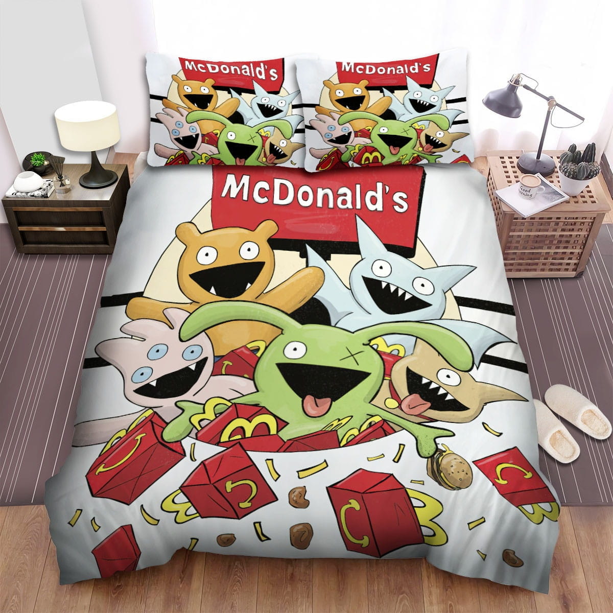 Ugly Dolls Go To Mcdonalds Bedding Sets Duvet Cover Flatsheet Pillowcases For Every Bedroom