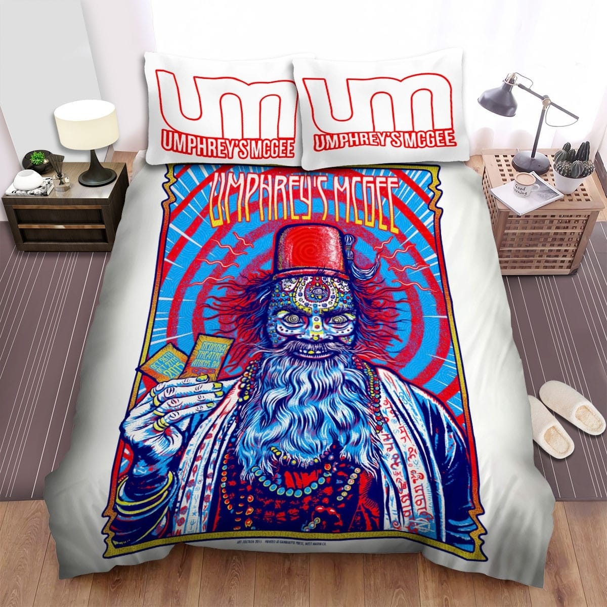 Umphreys Mcgee Band A Card Bedding Set Duvet Cover Gift For Christmas Birthday Thanksgiving