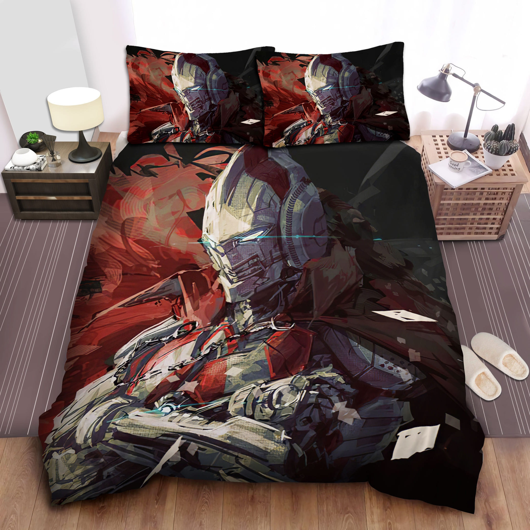 Ultraman Painting Bedding Sets Duvet Cover Flatsheet Pillowcase