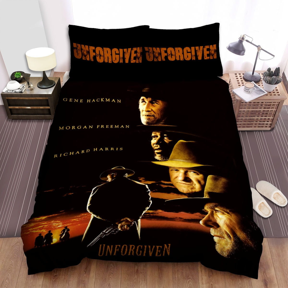 Unforgiven Poster 7 Bedding Set Duvet Cover Gift For Christmas Birthday Thanksgiving