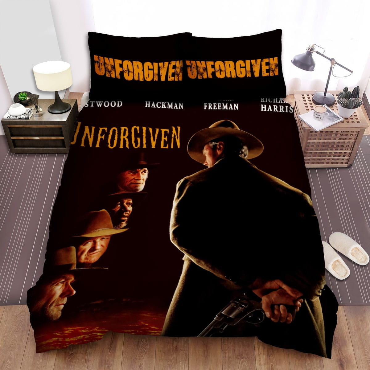 Unforgiven Poster 8 Bedding Sets Duvet Cover Flatsheet Gift For Christmas Thanksgiving Halloween
