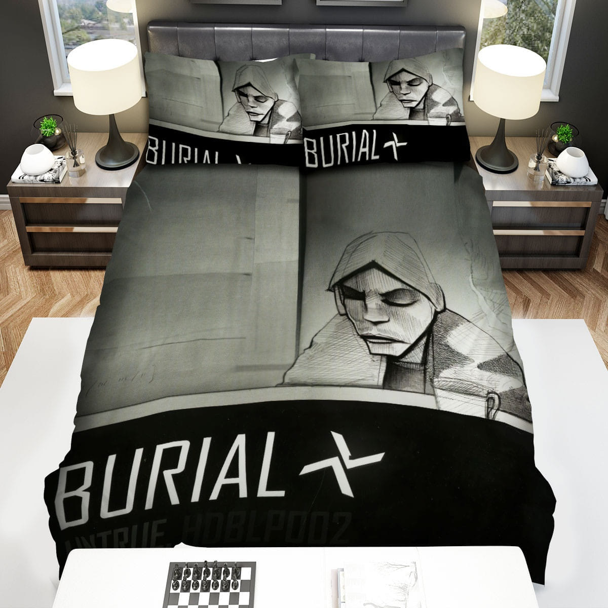 Untrue Album Burial Bedding Set Duvet Cover Gift For Christmas Birthday Thanksgiving