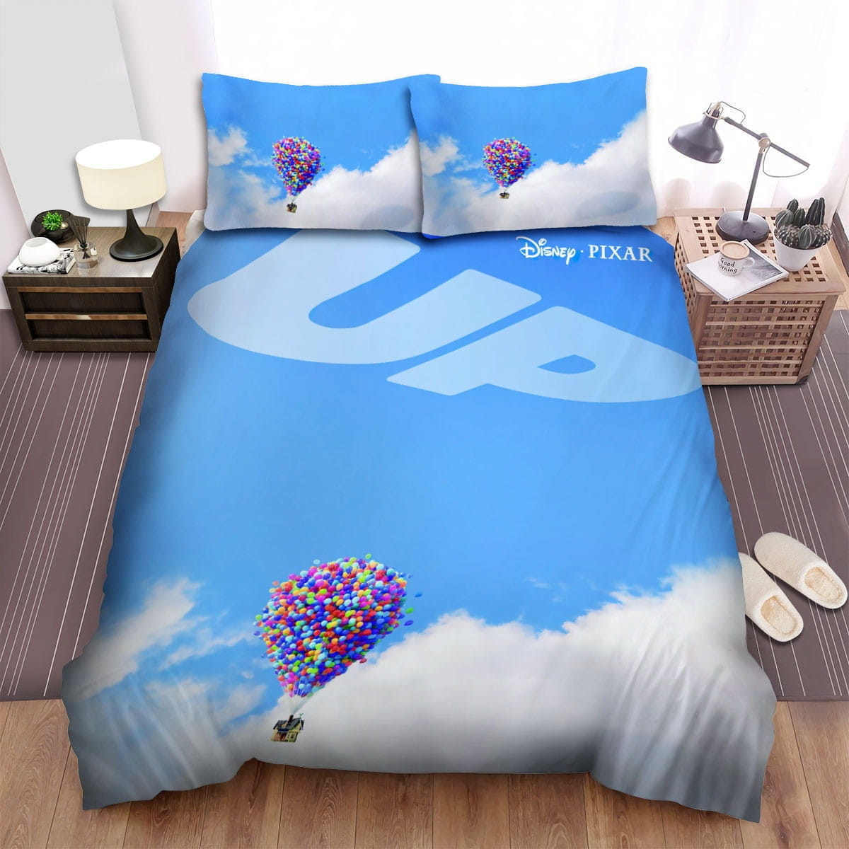 Up Movie Blue Sky Photo Bedding Sets Duvet Cover Flatsheet Pillowcase