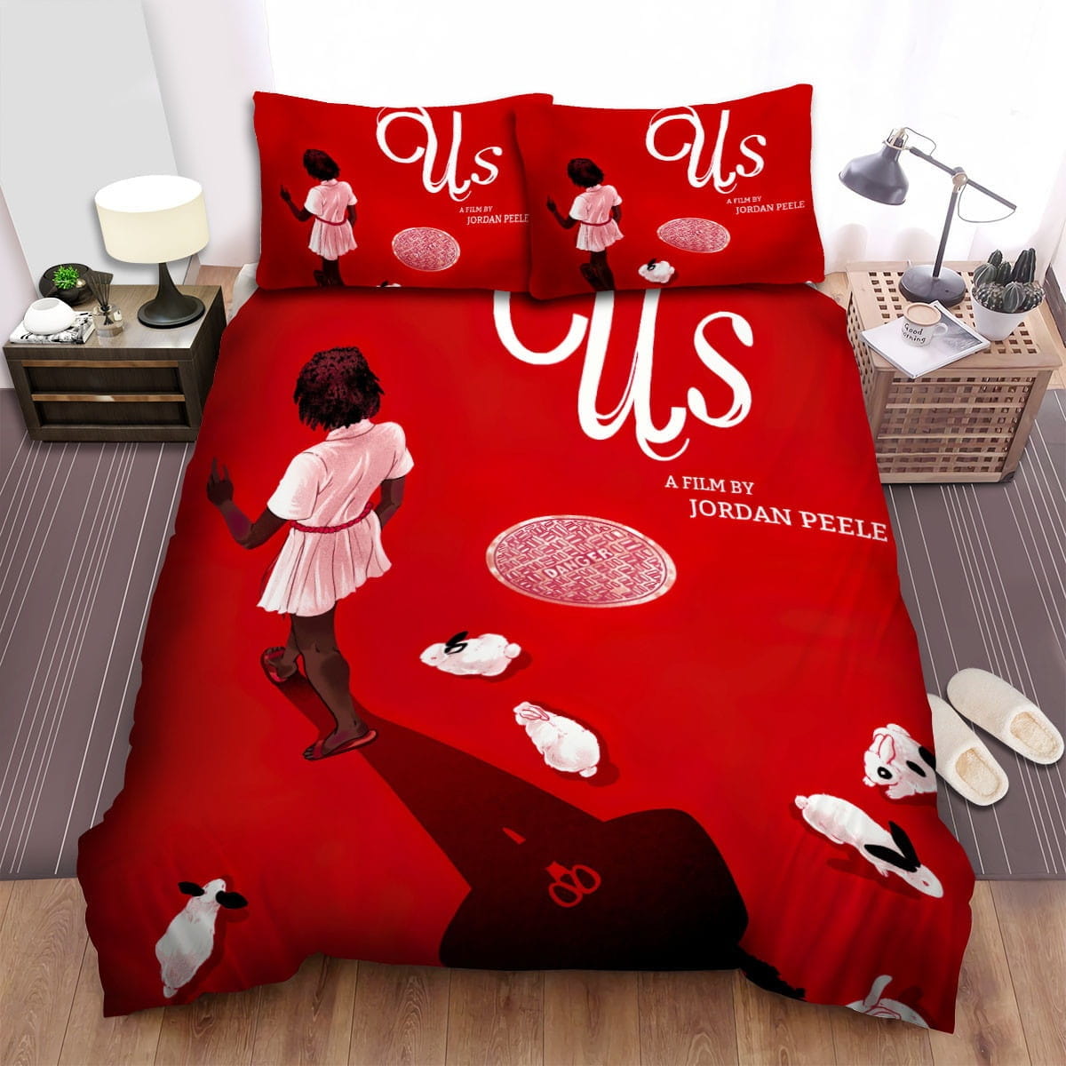 Us Ii Movie Art Bedding Sets Duvet Cover Flatsheet Gift For Wife Husband Besties