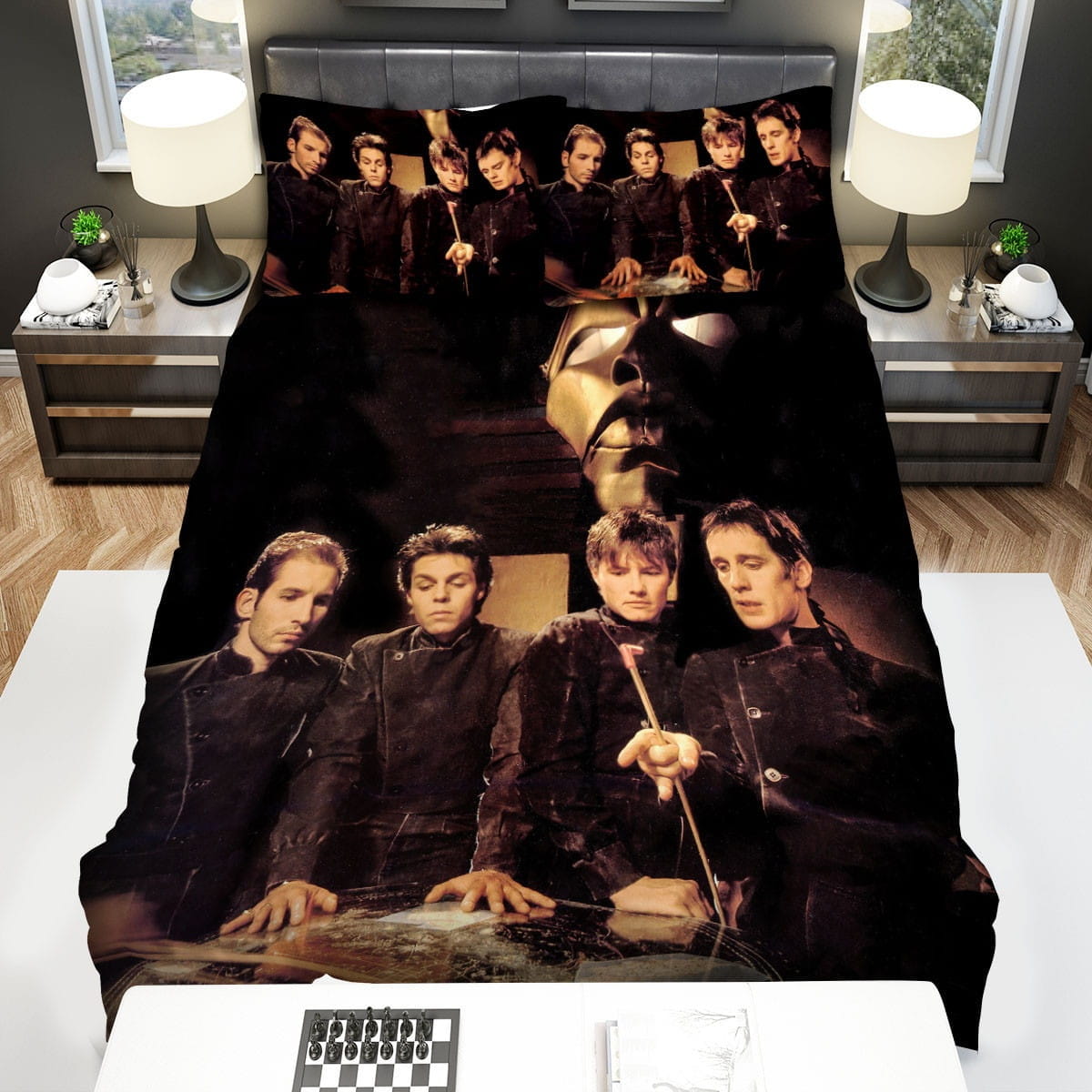 Utopia Album Cover Pov Decorative Bedding Sets with Duvet Cover Flatsheet Pillowcases