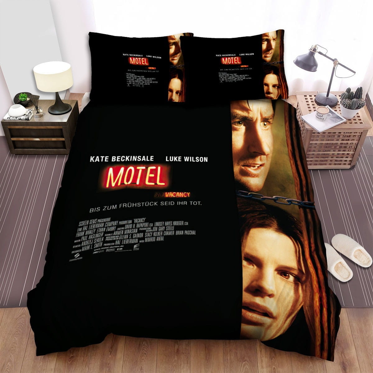 Vacancy Motel Bedding Sets Duvet Cover Flatsheet Pillowcases Perfect Gift For Fans