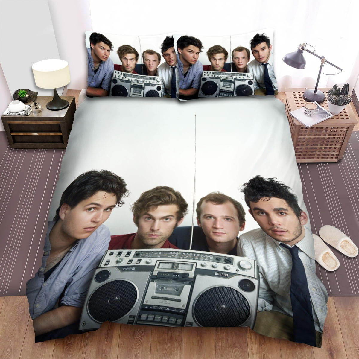 Vampire Weekend Band Radio Bedding Sets Duvet Cover Flatsheet Pillowcase