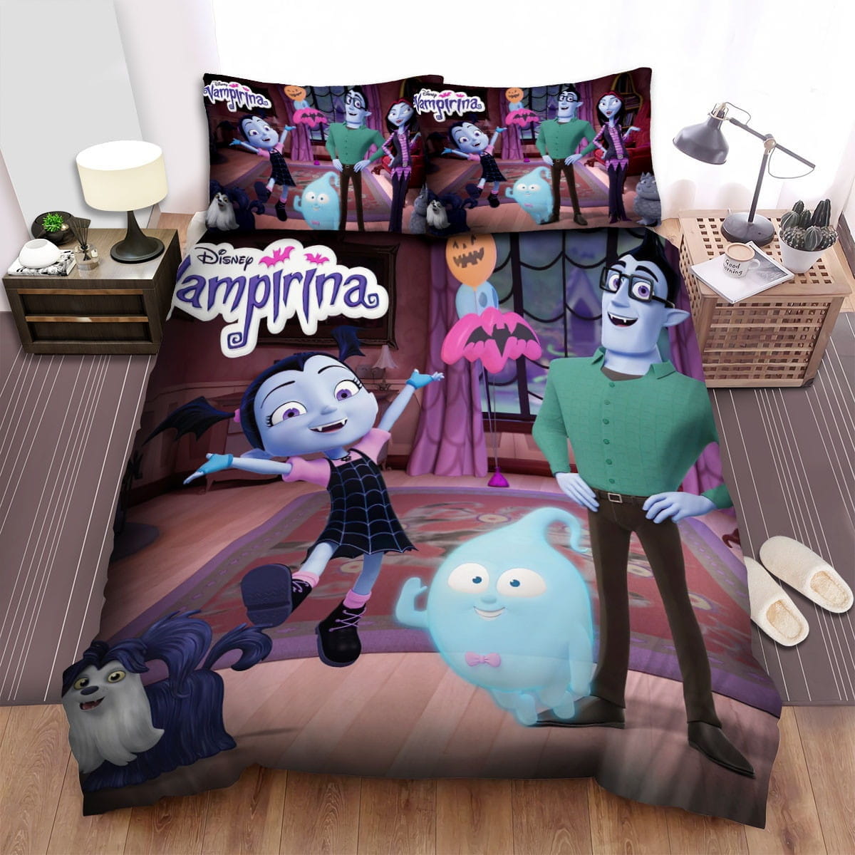 Vampirinas Family Photo Bedding Set Duvet Cover Gift For Christmas Birthday Thanksgiving