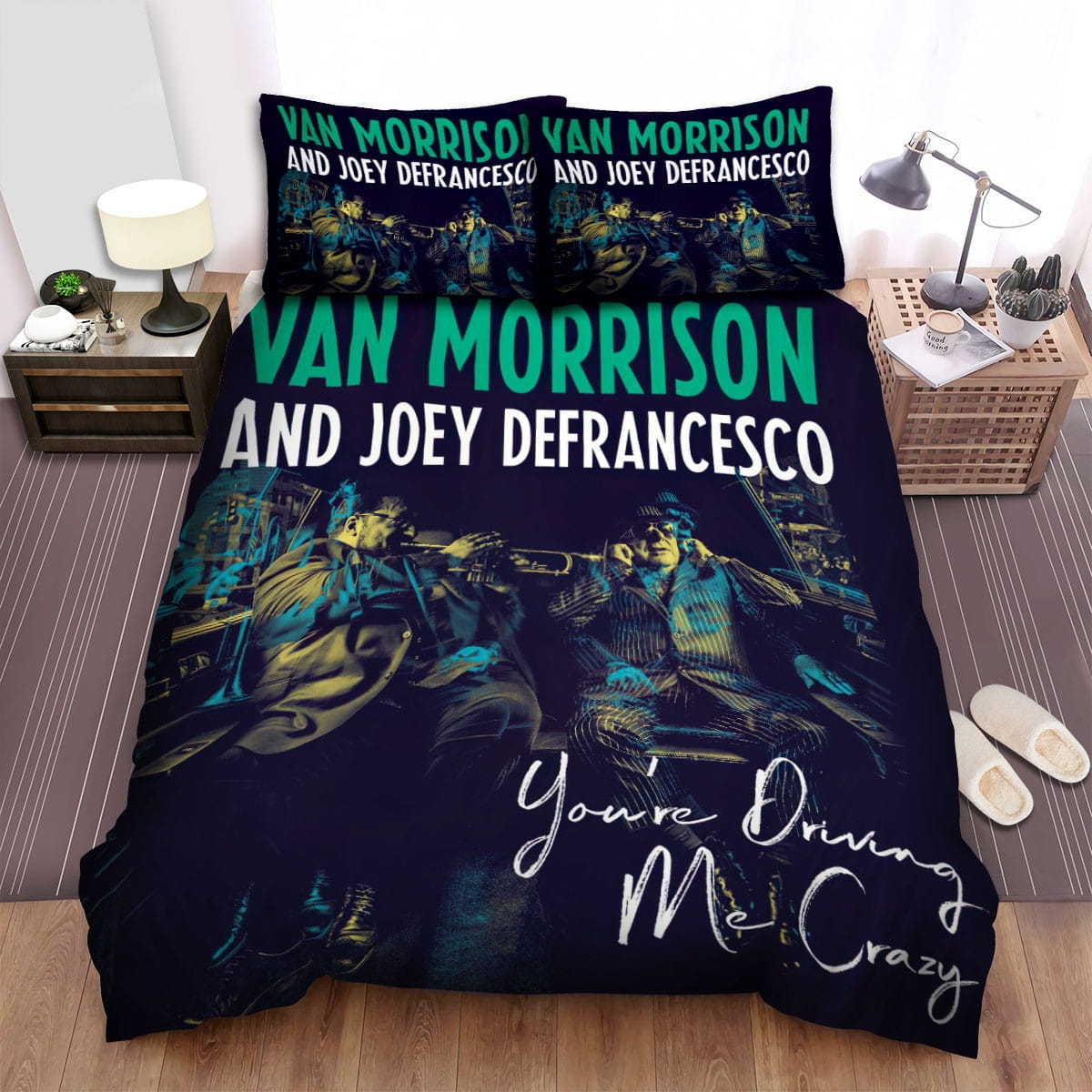 Van Morrison Bedding Sets Duvet Cover Flatsheet Pillowcases Perfect Gift For Fans