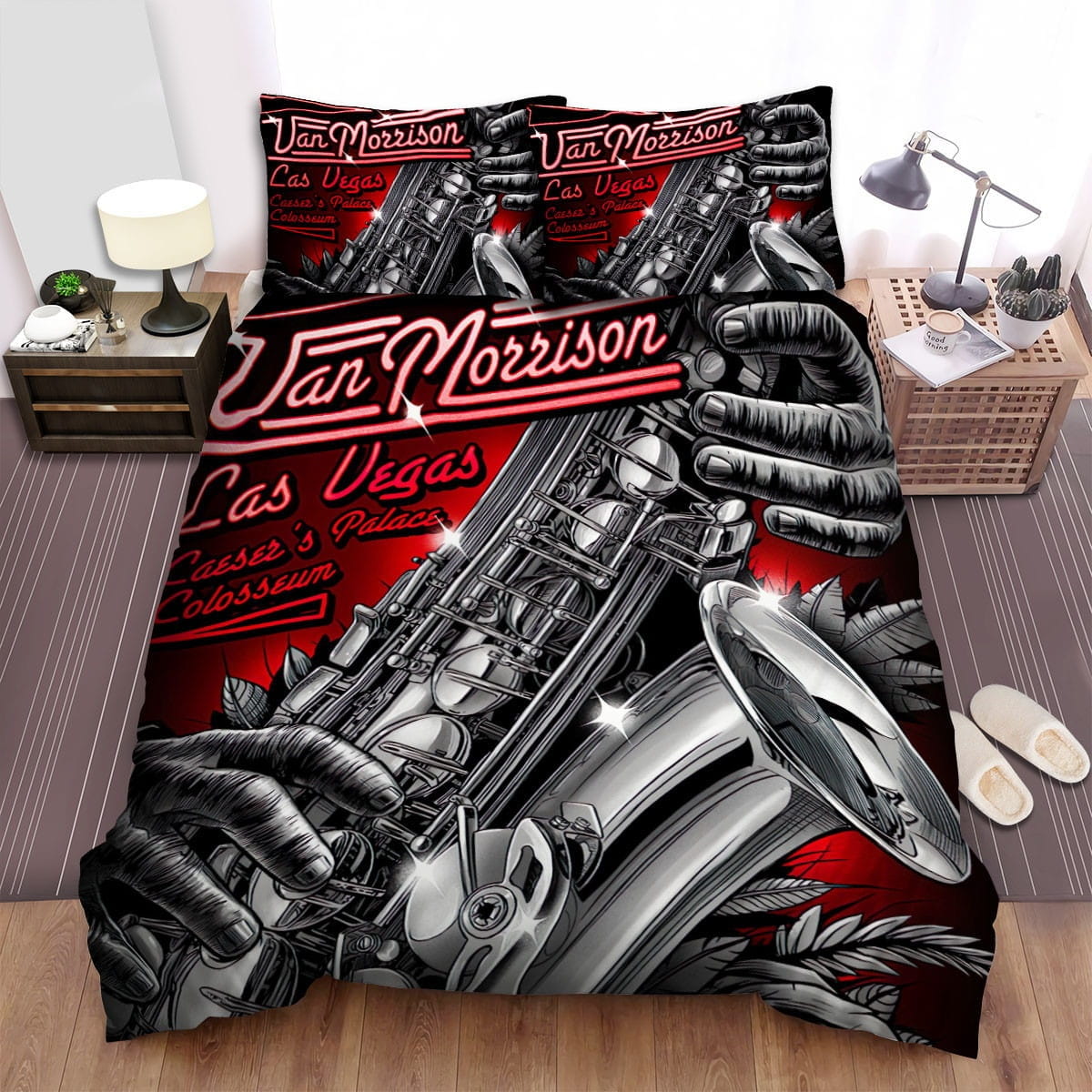 Van Morrison Bedding Set Duvet Cover Gift For Christmas Birthday Thanksgiving