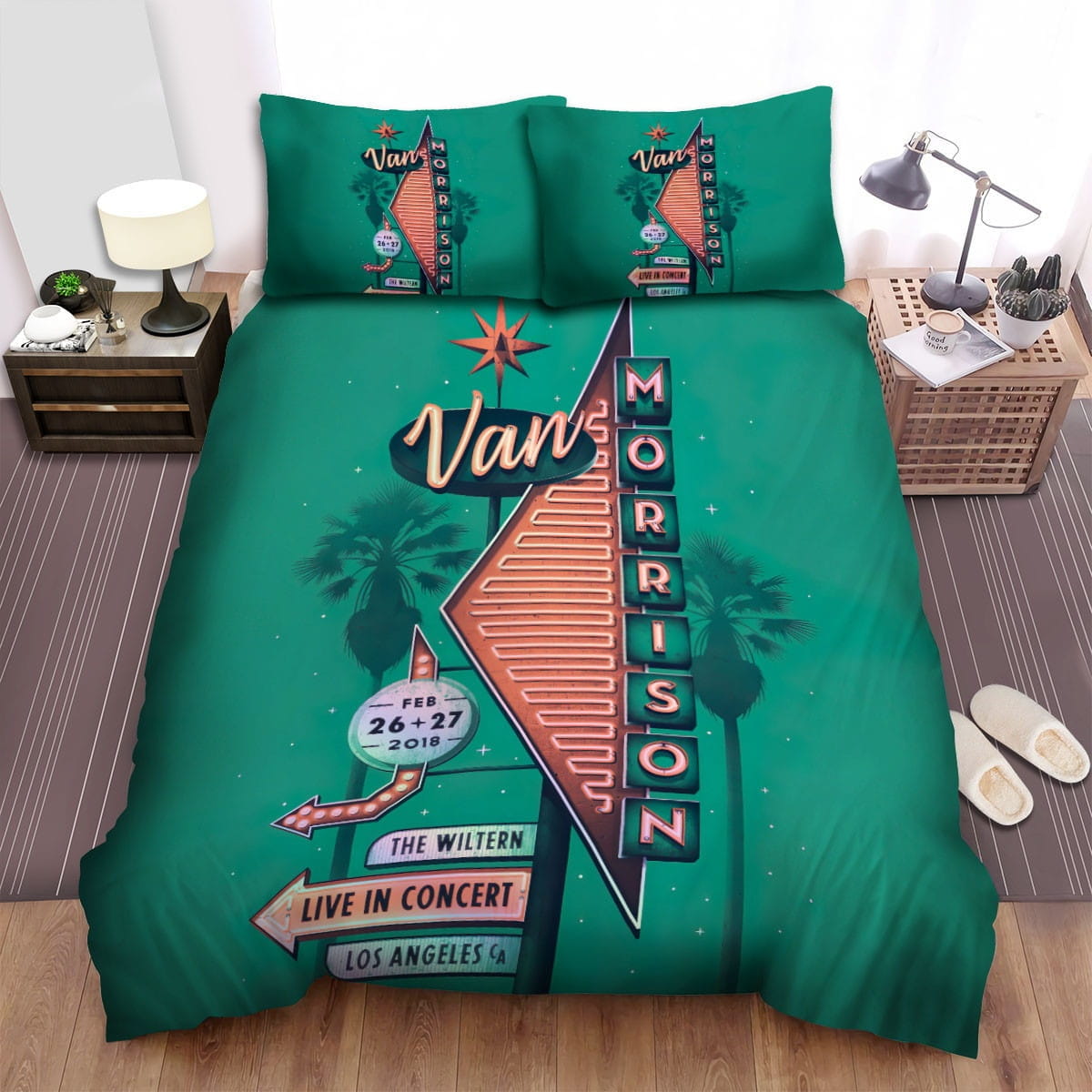 Van Morrison Bedding Sets Duvet Cover Flatsheet Pillowcase