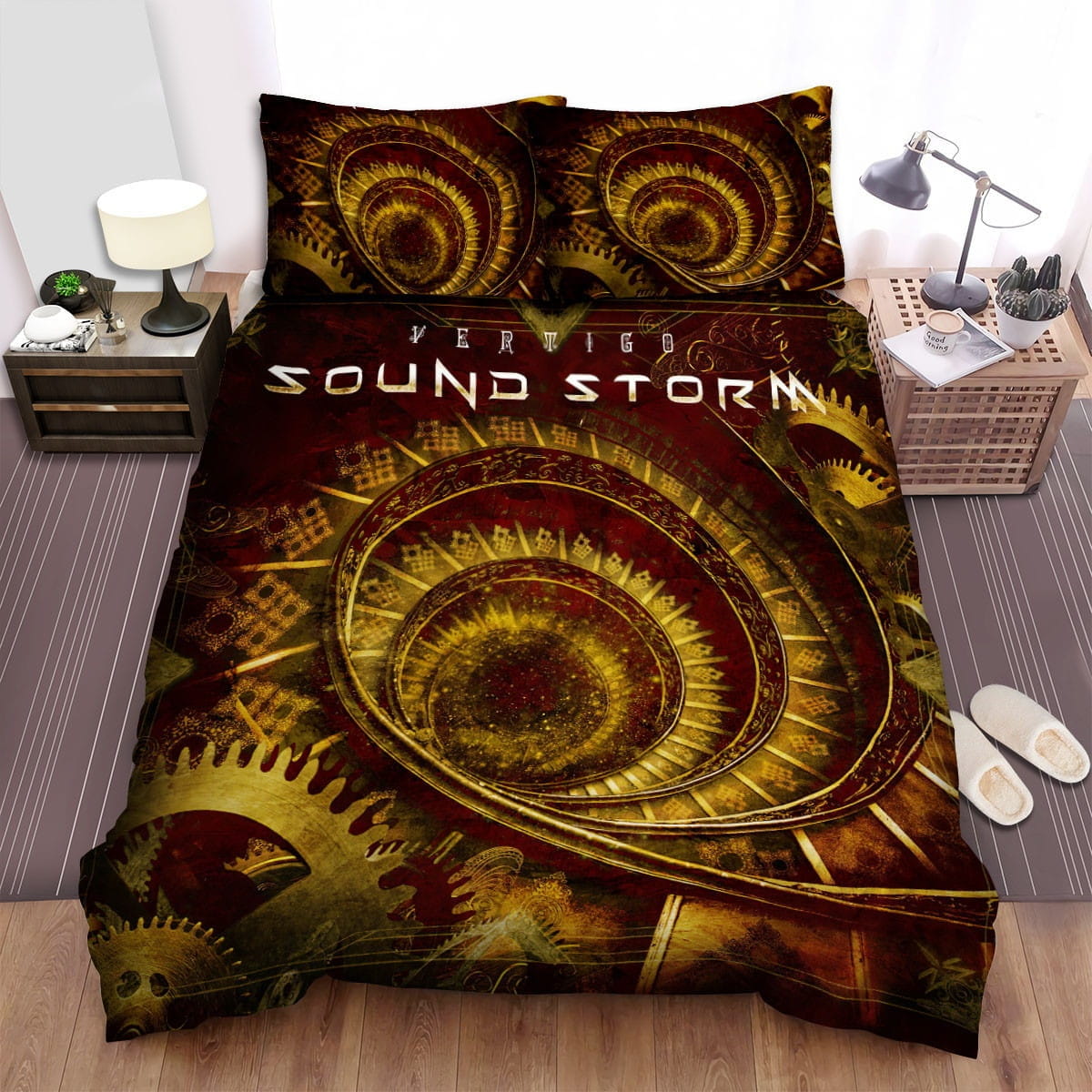 Vertigo Sound Storm Bedding Sets Duvet Cover Flatsheet Pillowcases Perfect Gift For Fans