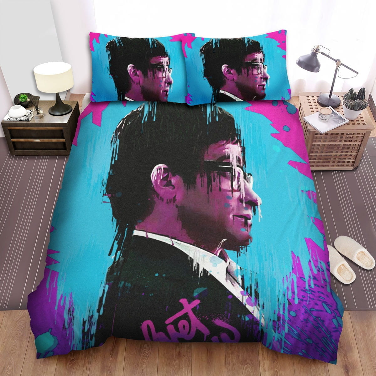 Velvet Buzzsaw Movie Art Bedding Sets Duvet Cover Flatsheet Gift For Wife Husband Besties
