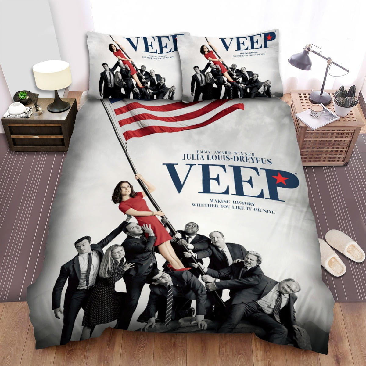 Veep Movie Poster 2 Bedding Sets Duvet Cover Flatsheet Pillowcases For Every Bedroom