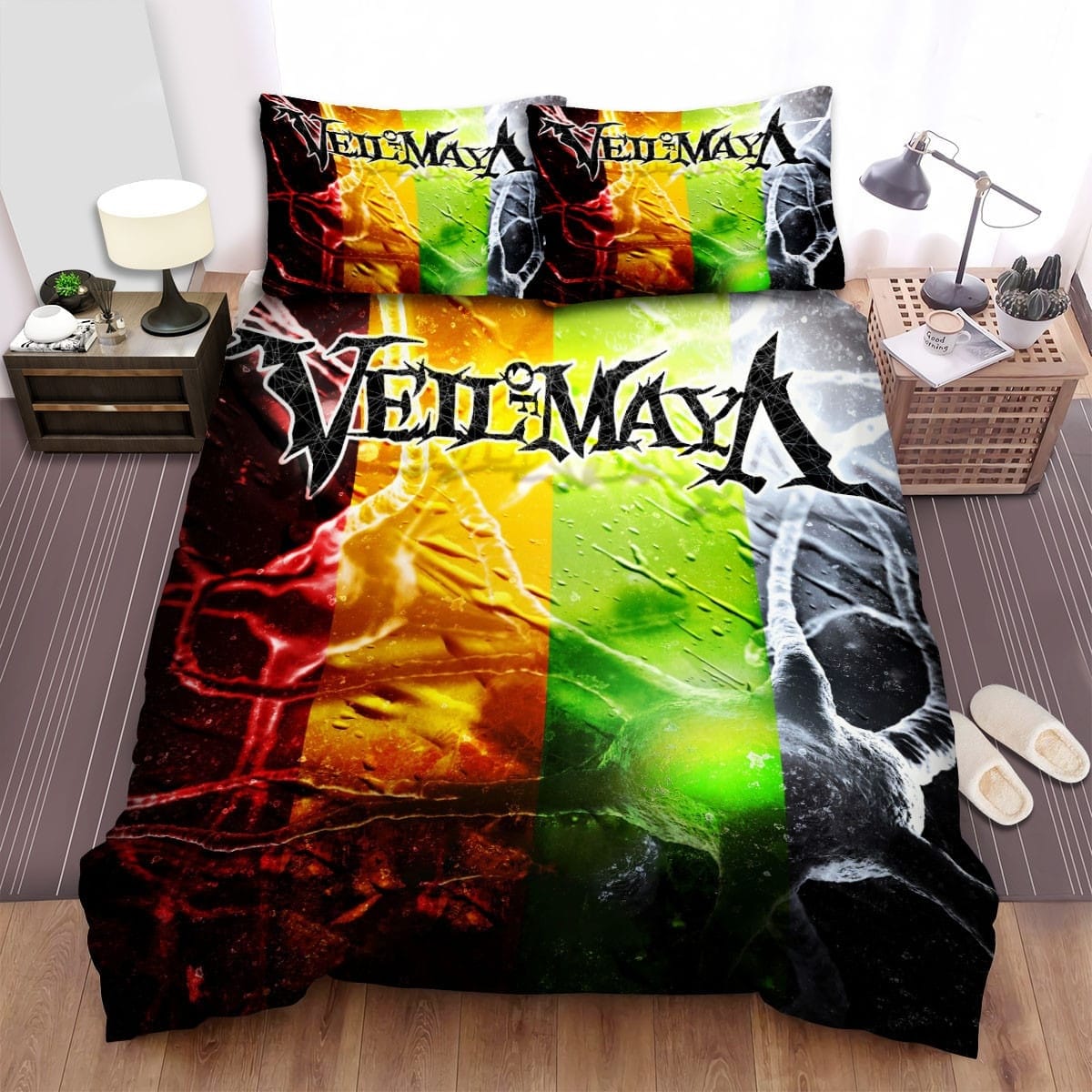Veil Of Maya Band Colour Bedding Sets Duvet Cover Flatsheet Pillowcase