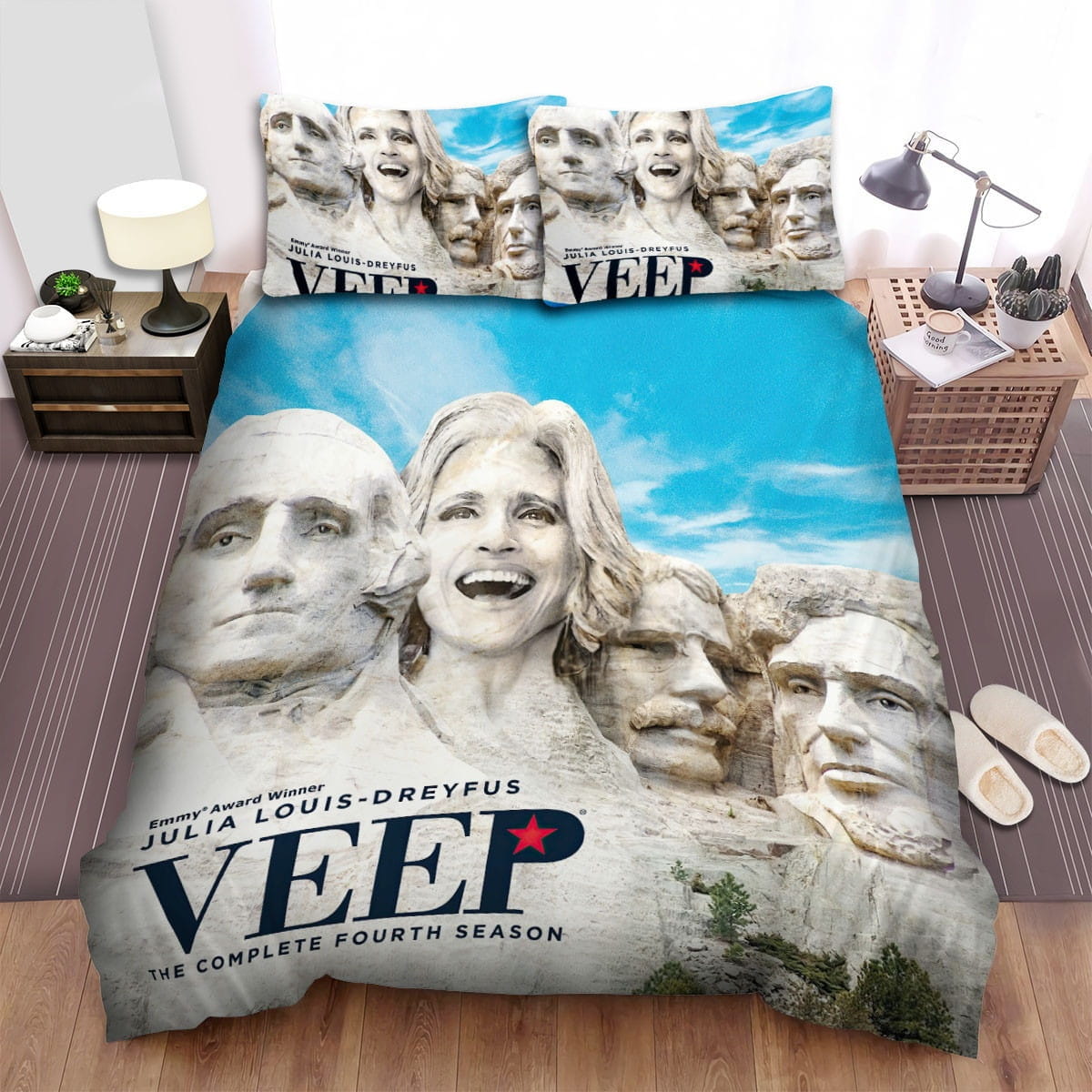 Veep This Land Is Her Land Decorative Bedding Sets with Duvet Cover Flatsheet Pillowcases