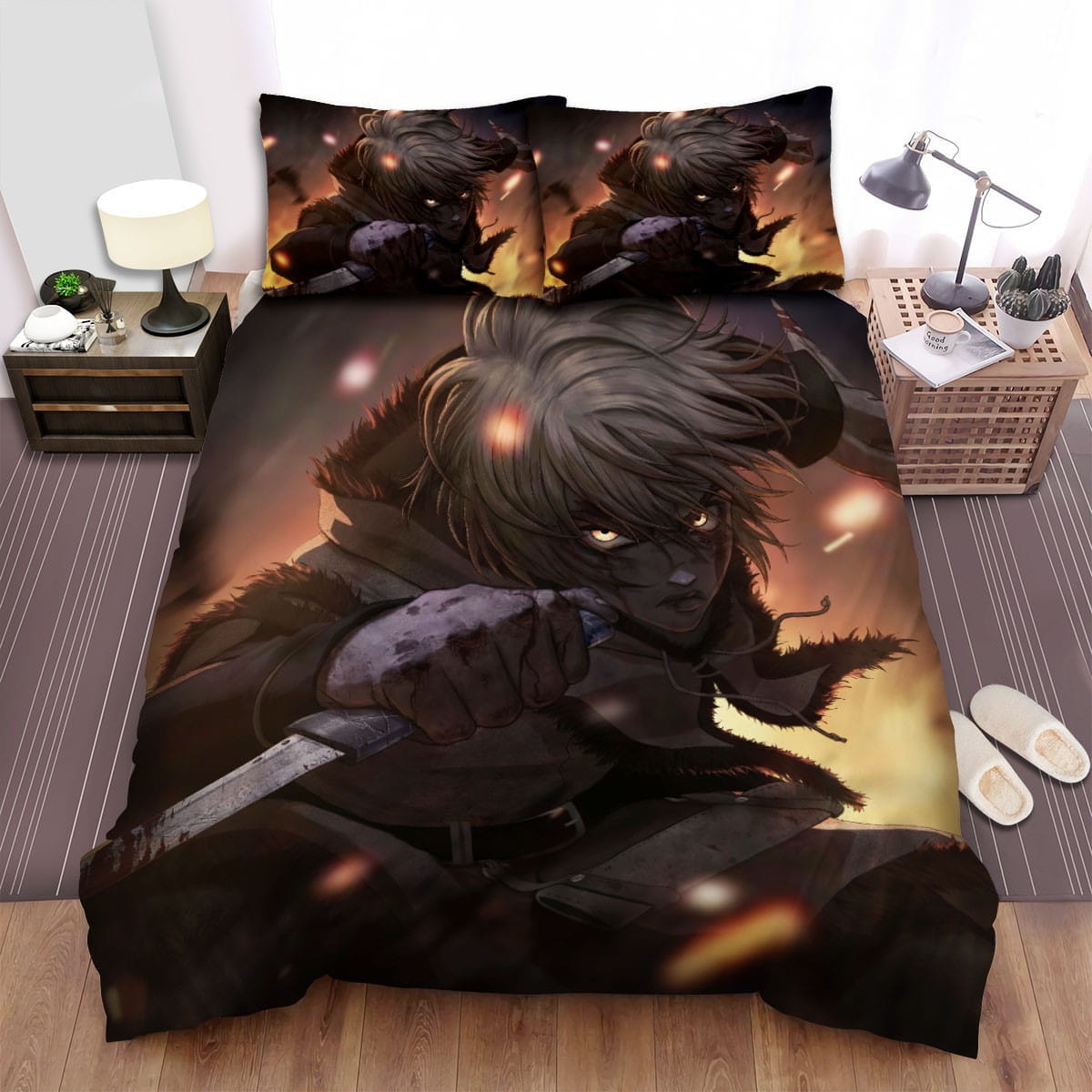 Vinland Saga Movie Art 3 Bedding Sets Duvet Cover Flatsheet Pillowcases For Every Bedroom