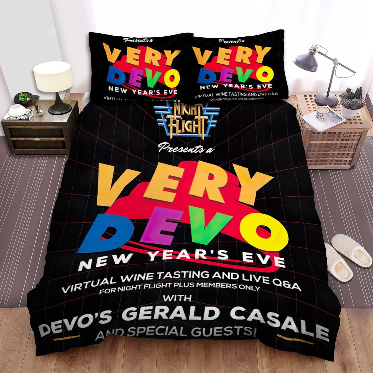Very Devo Bedding Sets Duvet Cover Flatsheet Gift For Christmas Thanksgiving Halloween