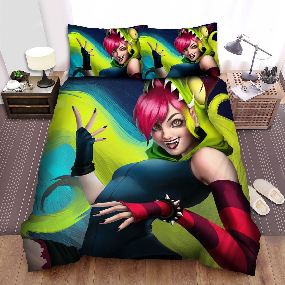 Villainous Demencia Fanart Bedding Set Duvet Cover Gift For Christmas Birthday Thanksgiving