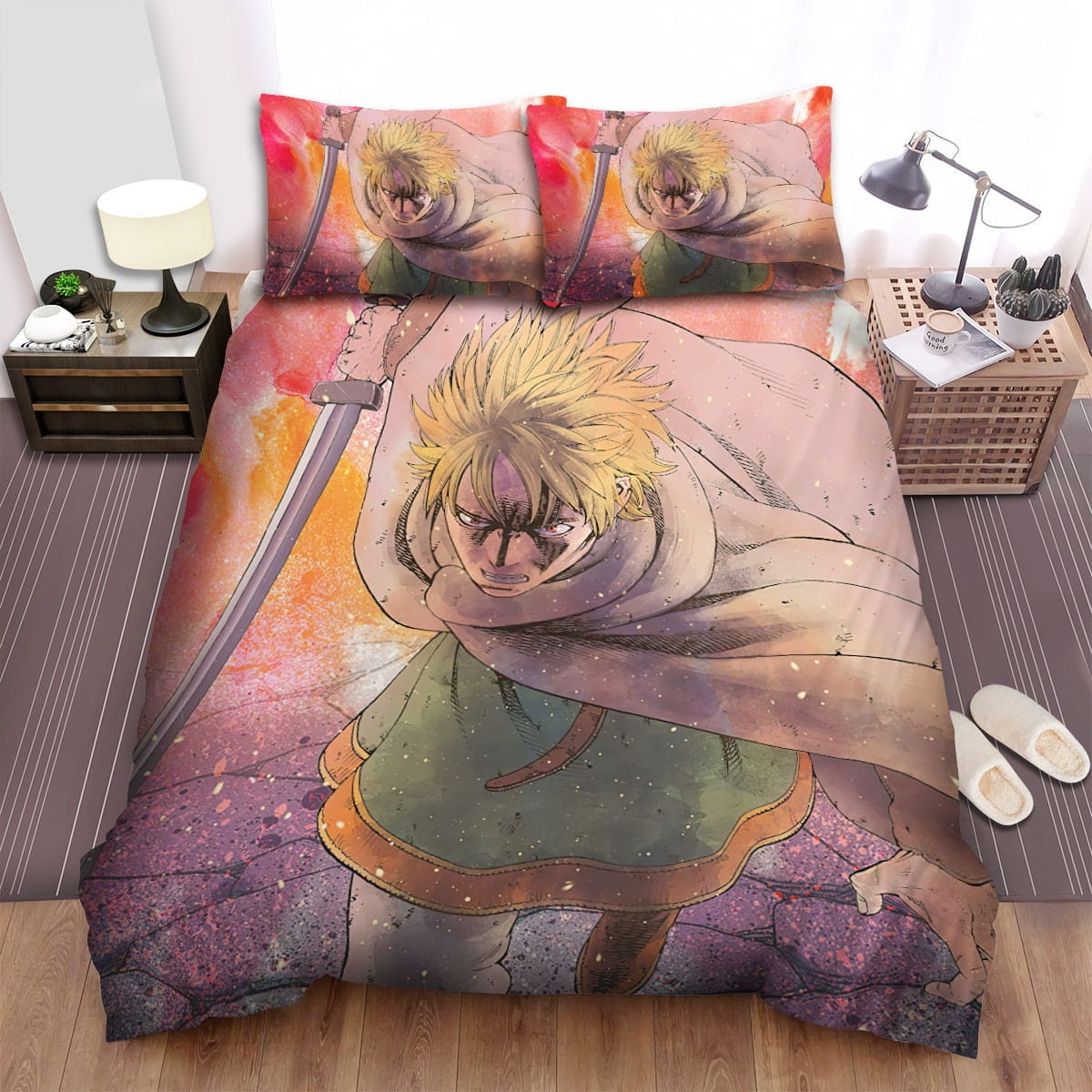 Vinland Saga Ferocity Bedding Sets Duvet Cover Flatsheet Pillowcases For Every Bedroom