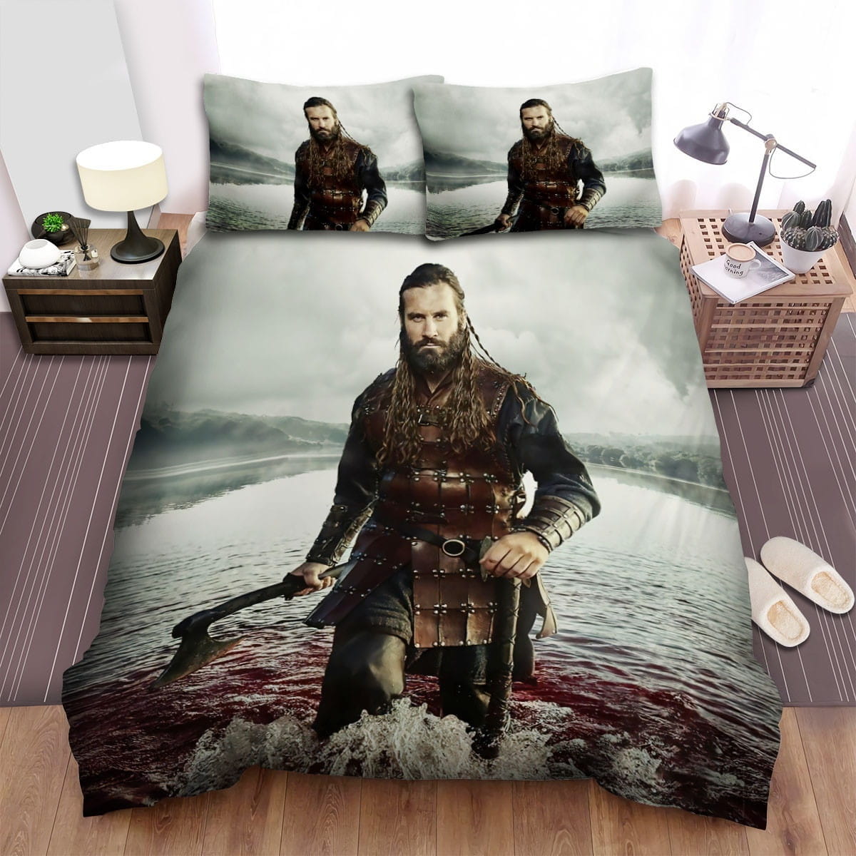 Vikings Movie Poster 6 Bedding Sets Duvet Cover Flatsheet Pillowcase