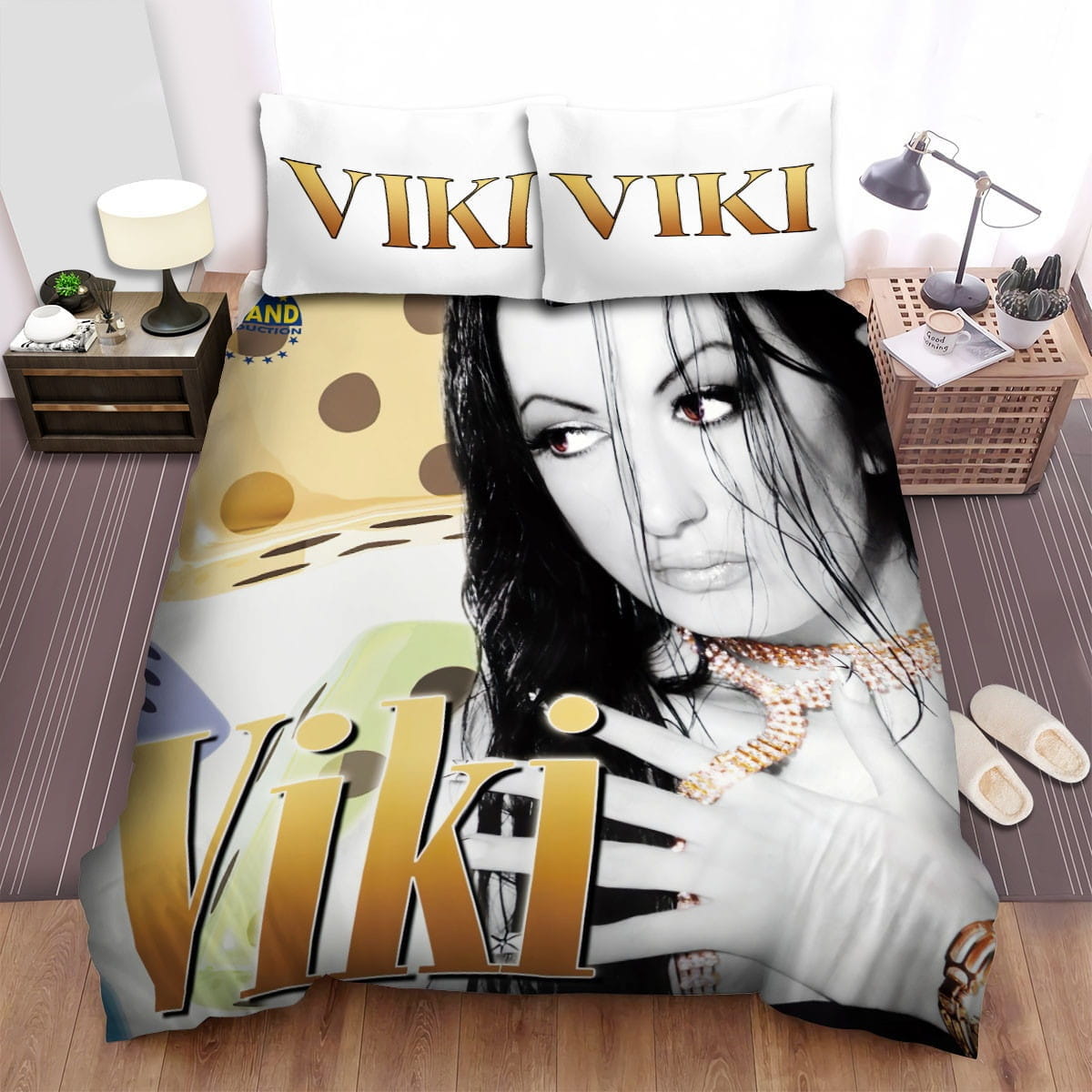 Viki Photo Cover Bedding Sets Duvet Cover Flatsheet Pillowcases Perfect Gift For Fans
