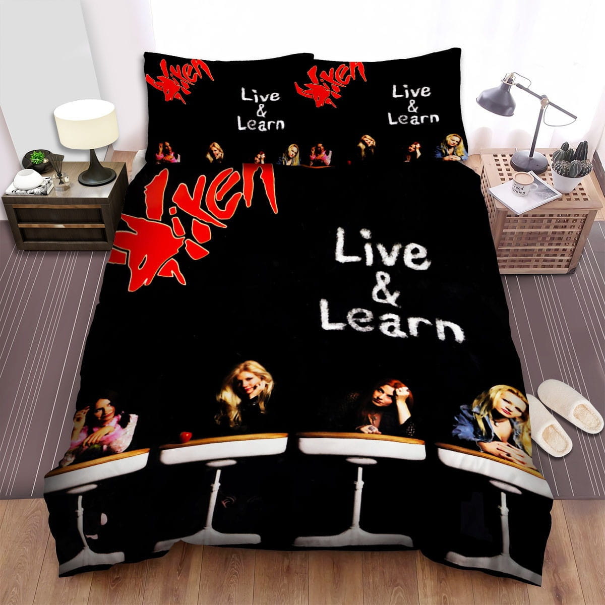 Vixen Live And Learn Bedding Sets Duvet Cover Flatsheet Pillowcases Perfect Gift For Fans