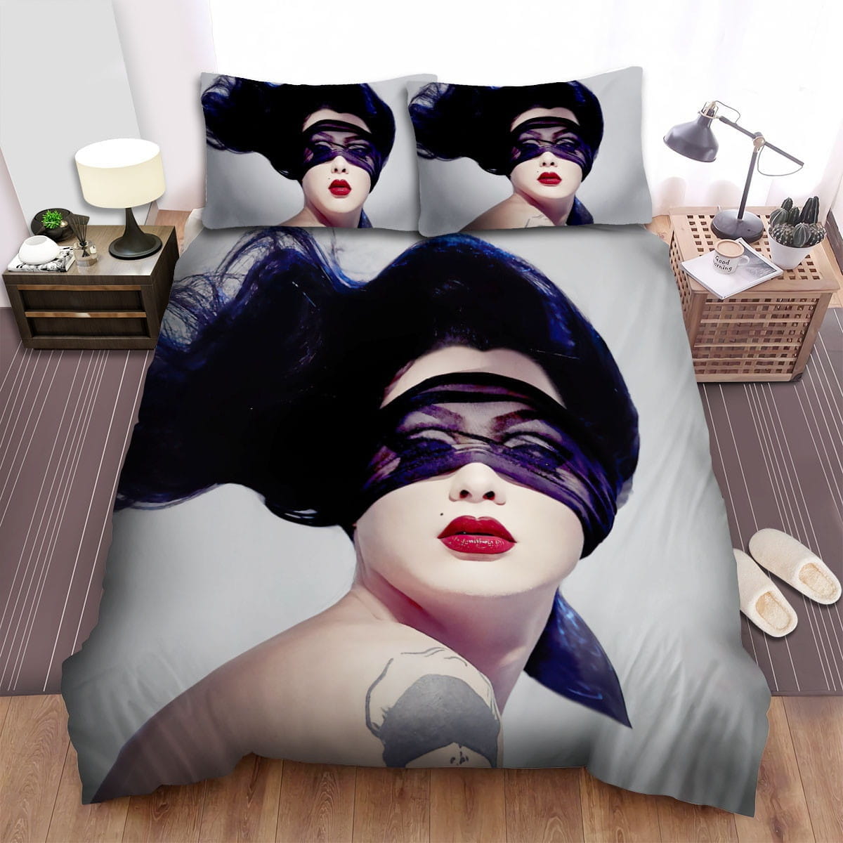 Violet Chachki Blind Bedding Sets Duvet Cover Flatsheet Pillowcases For Every Bedroom