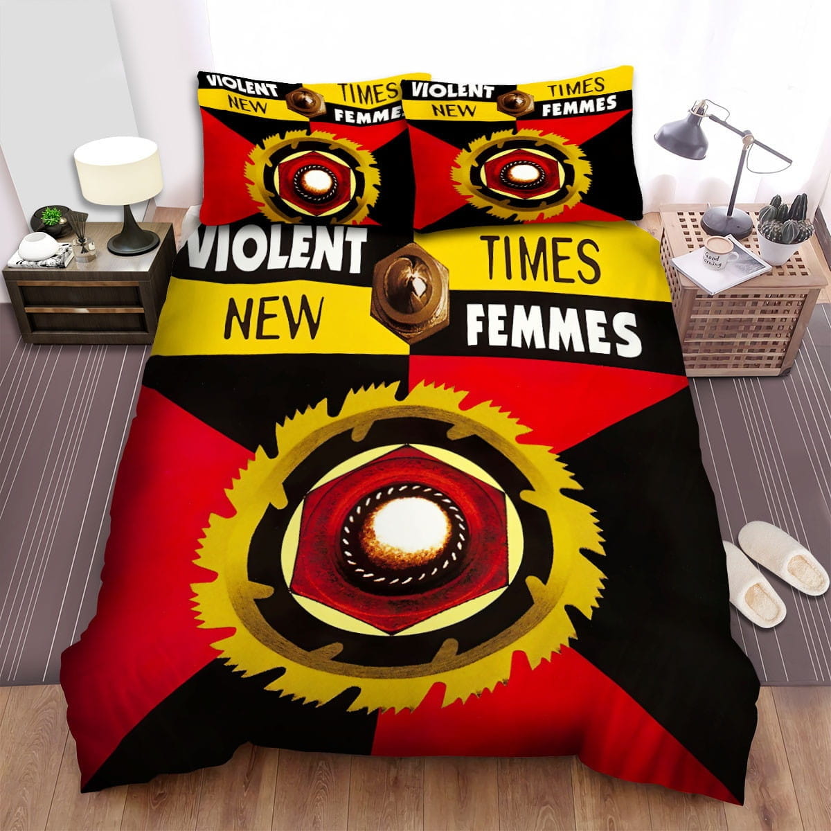 Violent Femmes New Times Bedding Set Duvet Cover Gift For Christmas Birthday Thanksgiving