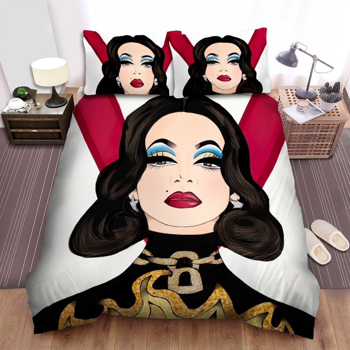Violet Chachki Cool Bedding Sets Duvet Cover Flatsheet Pillowcase