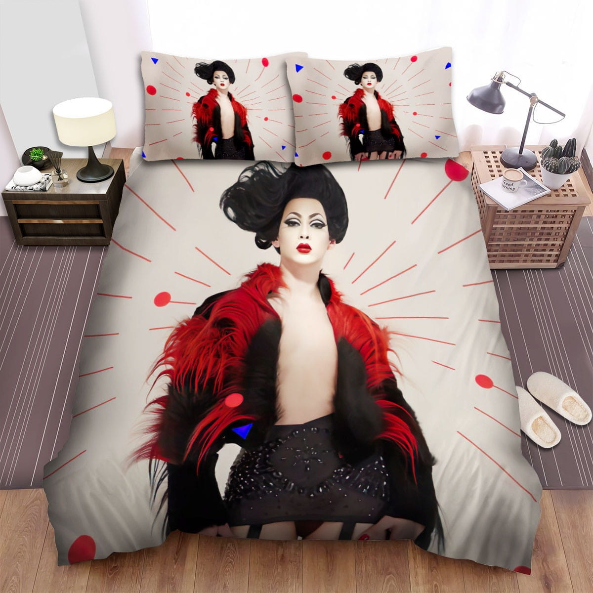 Violet Chachki Perspective Bedding Sets Duvet Cover Flatsheet Pillowcase