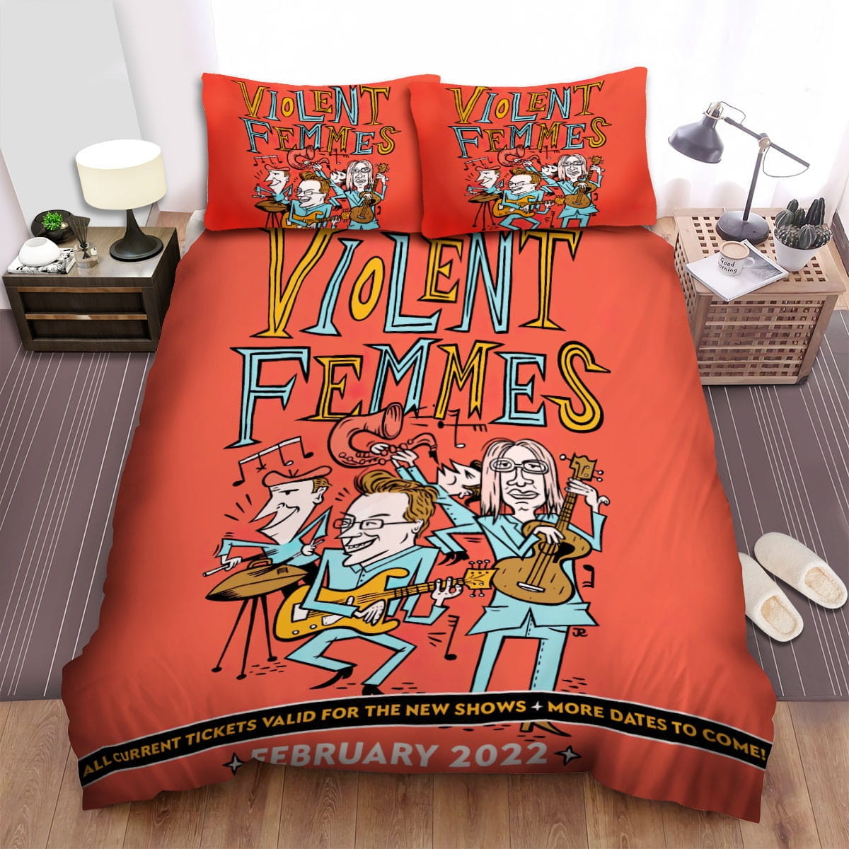 Violent Femmes Bedding Set Duvet Cover Gift For Christmas Birthday Thanksgiving
