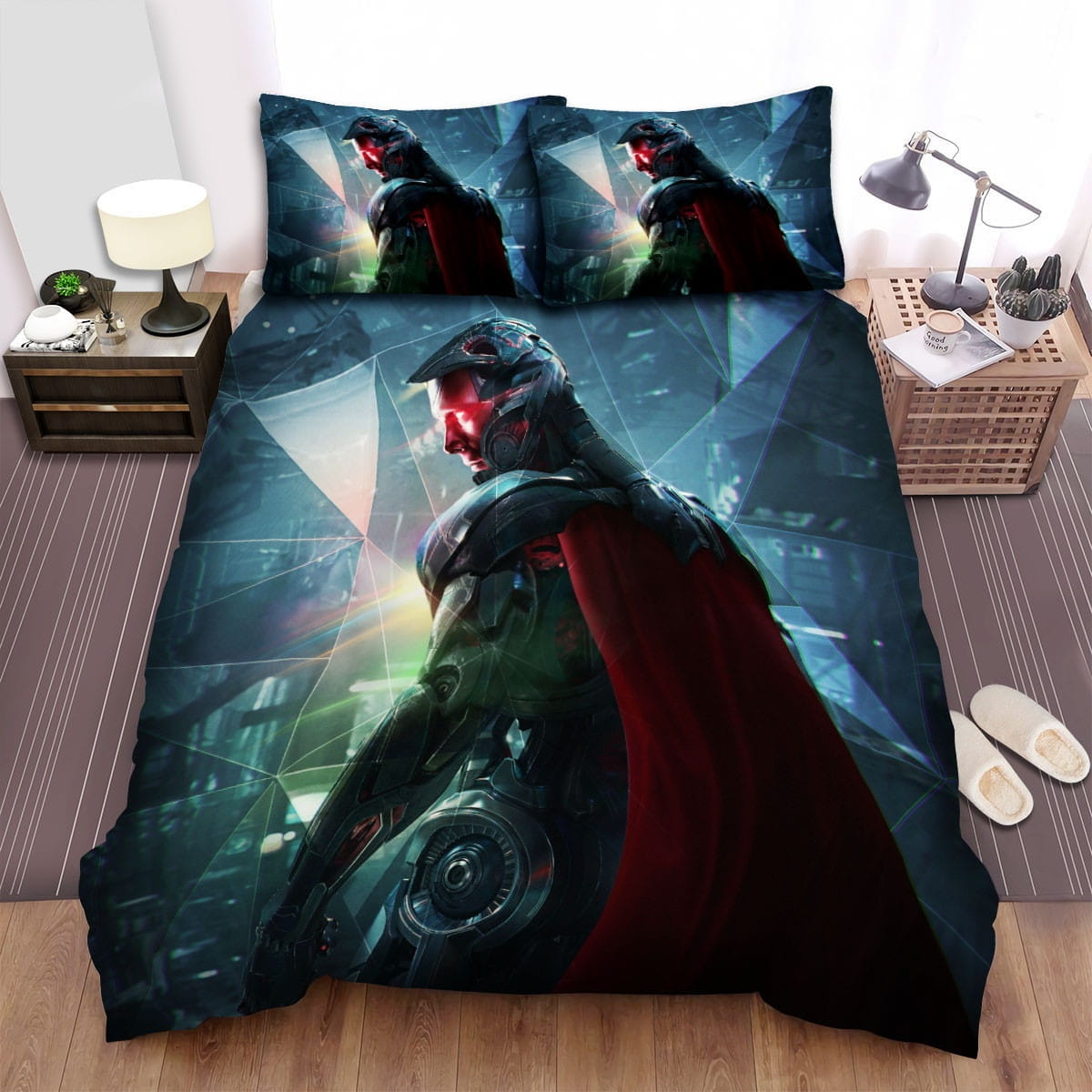What If- Ultron Bedding Sets Duvet Cover Flatsheet Gift For Wife Husband Besties