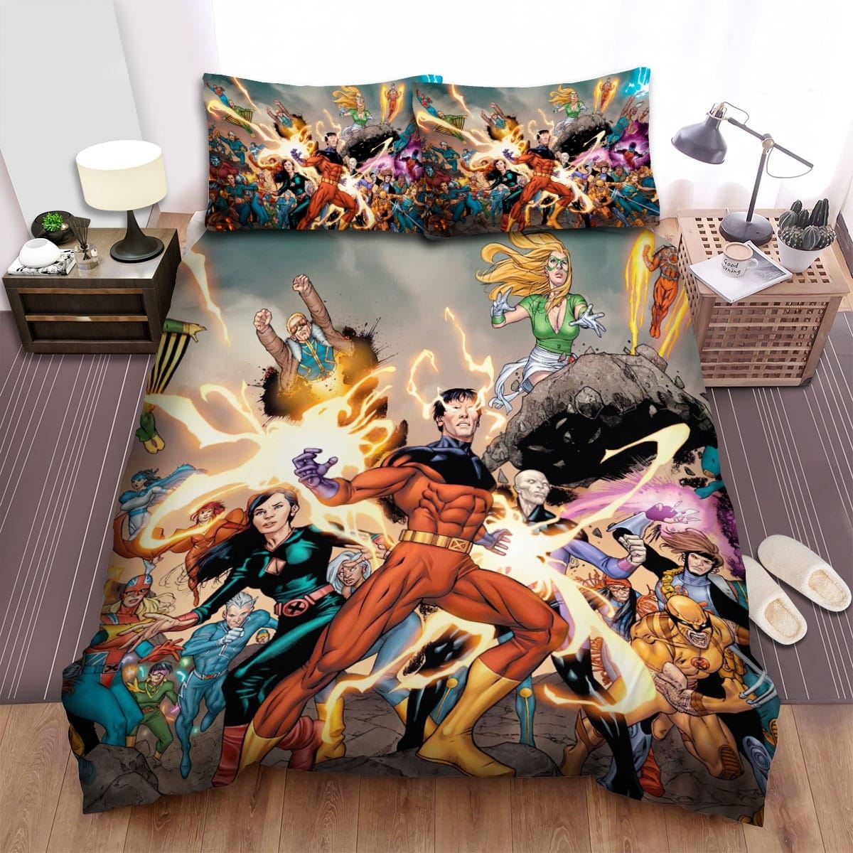 What If- X-Men Bedding Sets Duvet Cover Flatsheet Gift For Christmas Thanksgiving Halloween