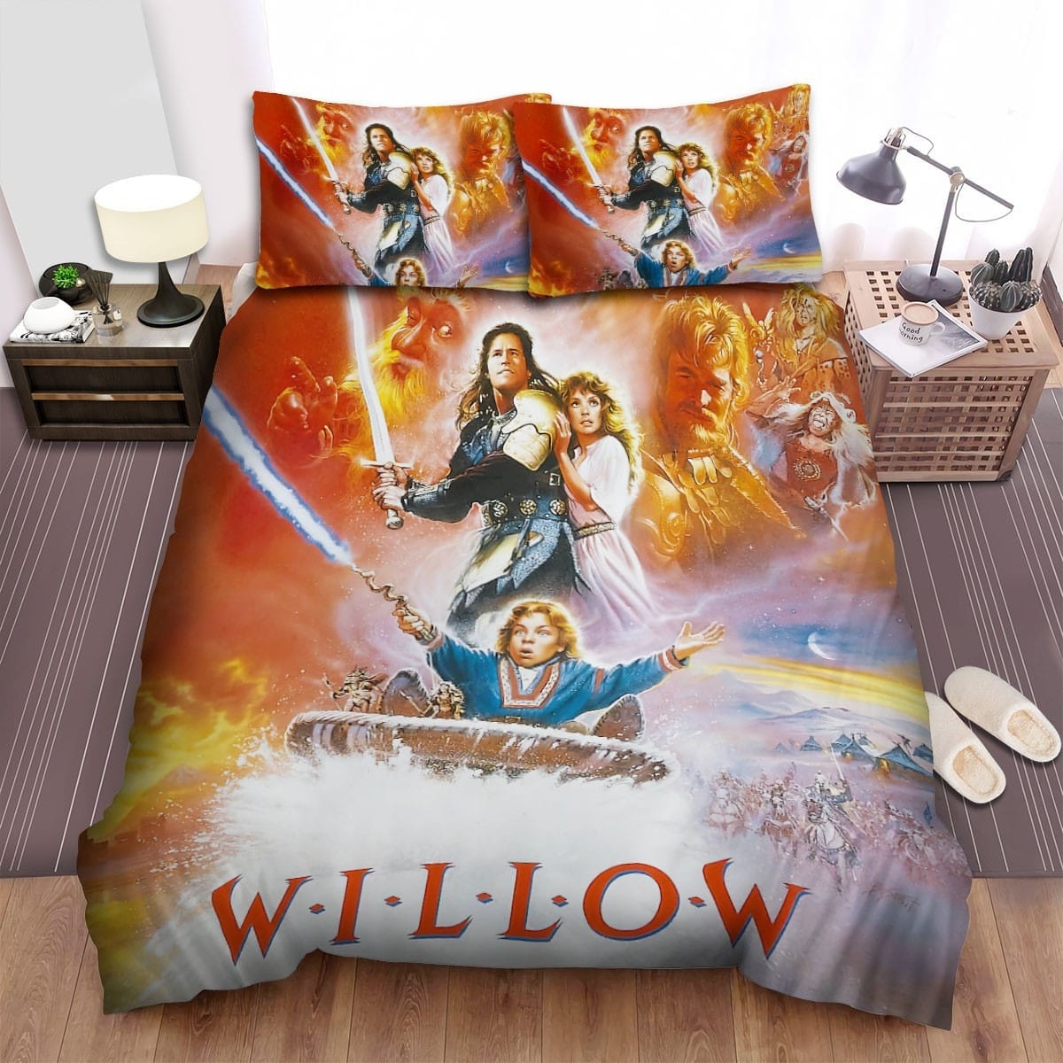 Willow Movie Poster 3 Bedding Sets Duvet Cover Flatsheet Gift For Christmas Thanksgiving Halloween