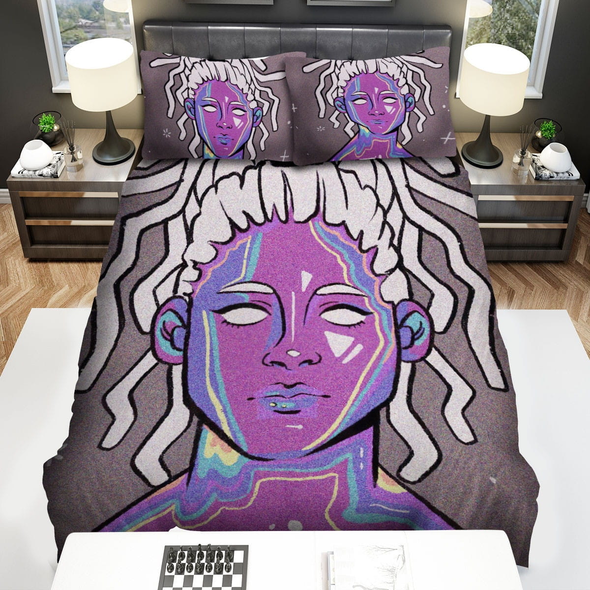 Willow Smith Art Bedding Sets Duvet Cover Flatsheet Gift For Christmas Thanksgiving Halloween