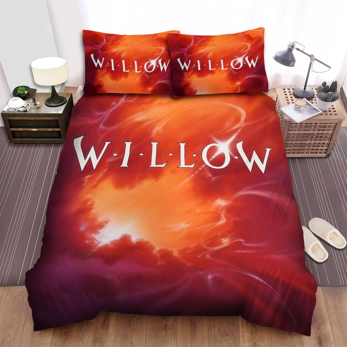 Willow The Red Sky Bedding Sets Duvet Cover Flatsheet Pillowcases Perfect Gift For Fans