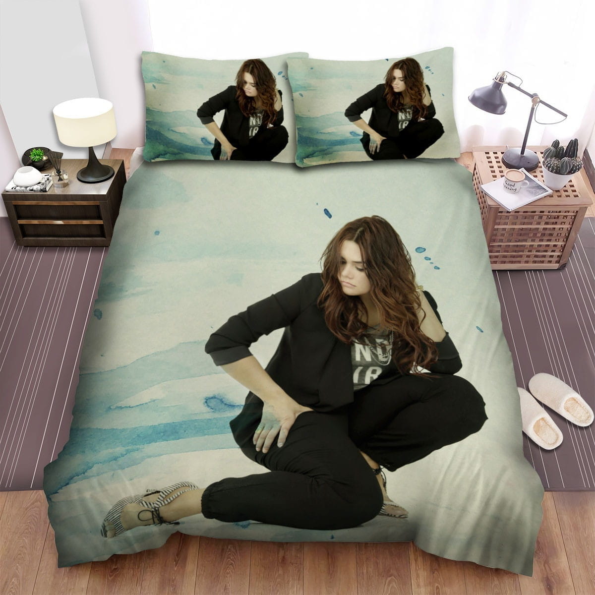 Yuridia Pose Bedding Sets Duvet Cover Flatsheet Pillowcase