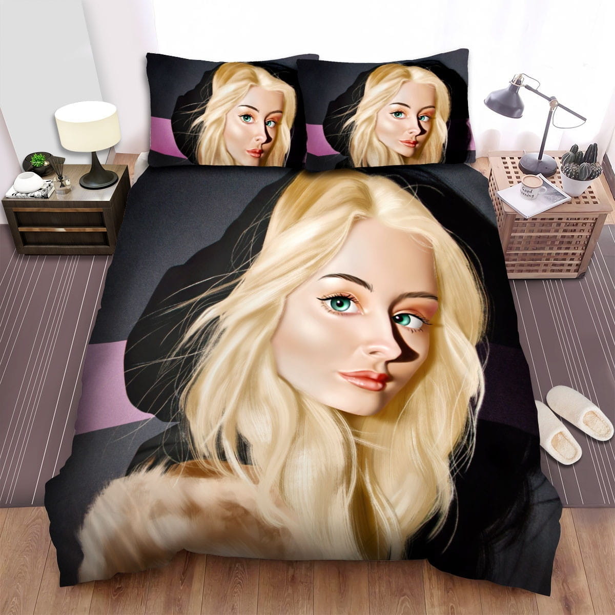 Zara Larsson Bedding Set Duvet Cover Gift For Christmas Birthday Thanksgiving